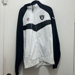 Las Vegas Raiders Reebok track jacket